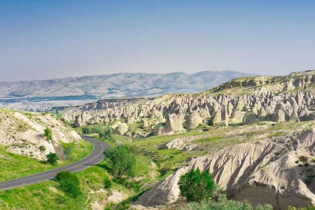 Cappadocia Cave city Uchhisar Paysages de Cappadoce Turquie