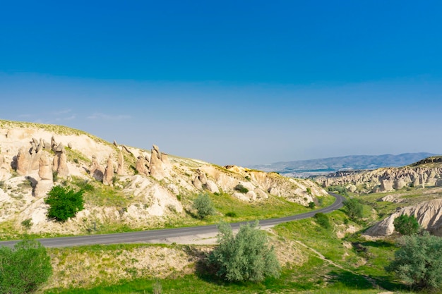 Cappadocia Cave city Uchhisar Paysages de Cappadoce Turquie