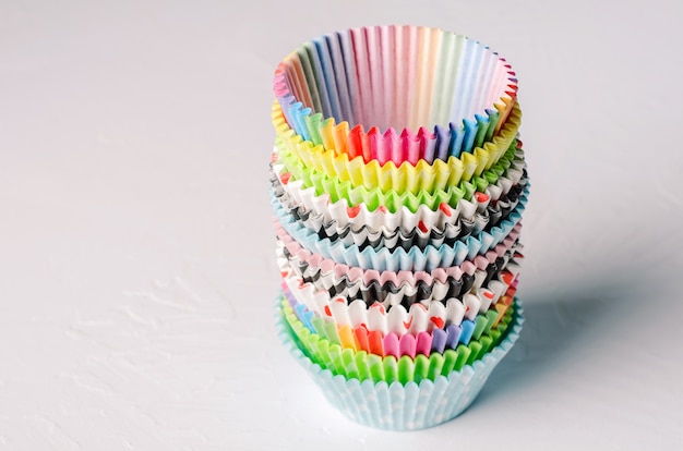 Capsules en papier pour capcake.