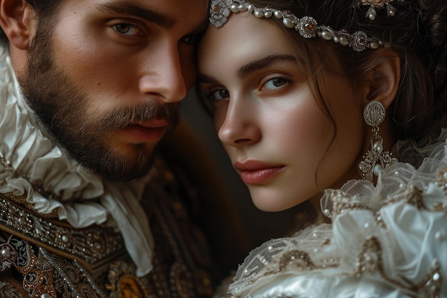 Capturant la passion de la Renaissance victorienne et de l'ère baroque une histoire d'amour intemporelle dépeinte