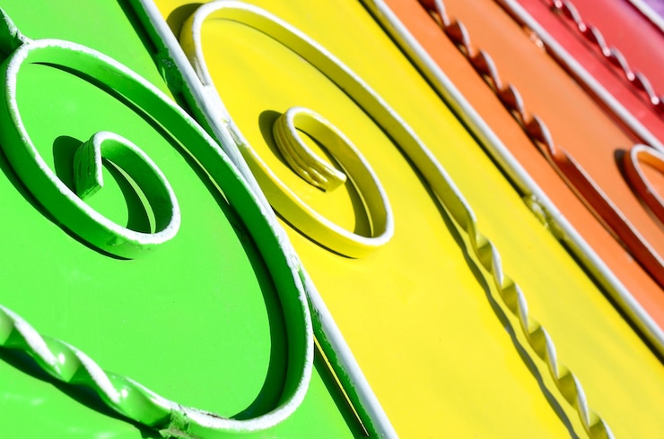 Photo capture complète de crayons multicolores