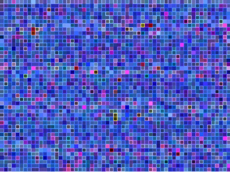 Photo capture complète du mur à motifs