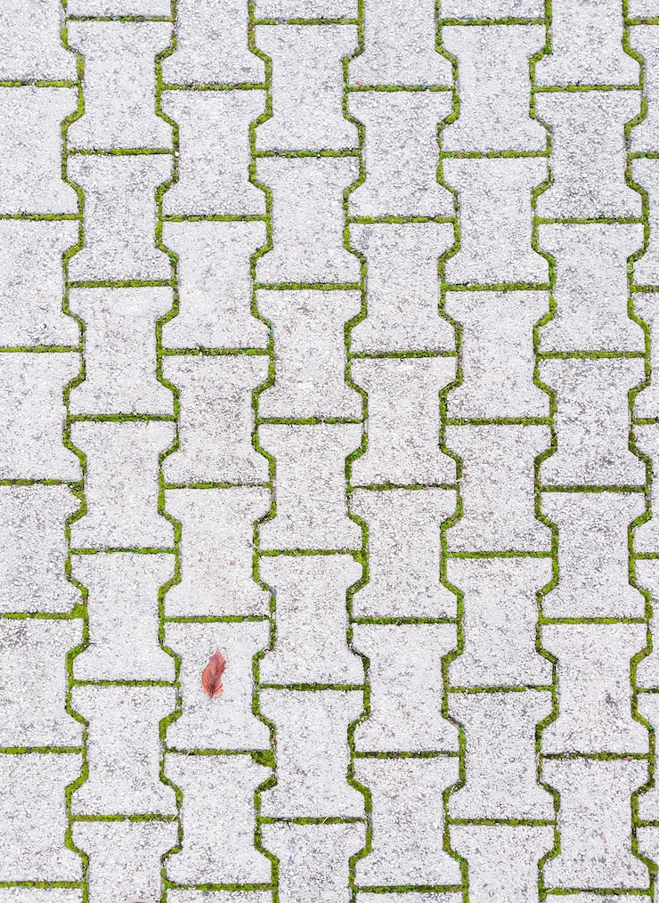 Photo capture complète du trottoir