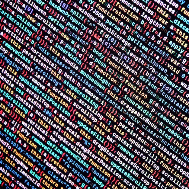 Capture complète d'un motif abstrait