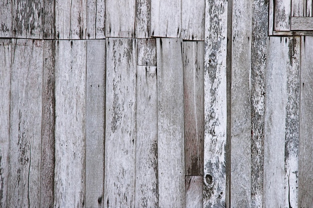 Capture complète d'un mur en bois altéré