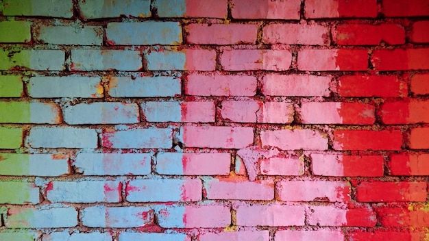Capture complète d'un mur de briques