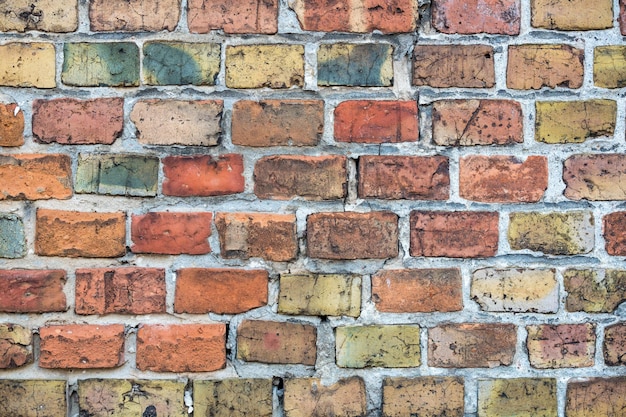 Capture complète d'un mur de briques