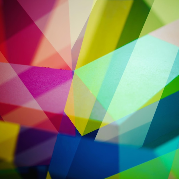 Capture complète d'un mur multicolore