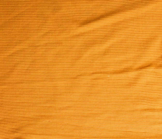 Photo capture complète de tissu jaune