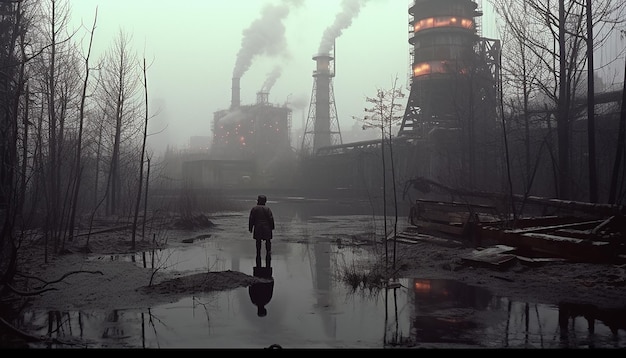 Photo capture d'écran dvd du film d'horreur noir perdu de 1988 tchernobyl