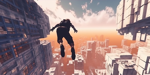 une capture d'écran d'un jeu vidéo appelé New York City of New York.