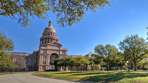 Capture de photo 4K Le Capitole du Texas situé à Austin