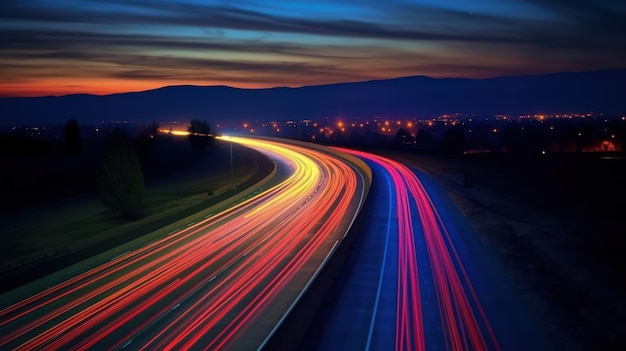 Capture de traces lumineuses à vitesse rapide