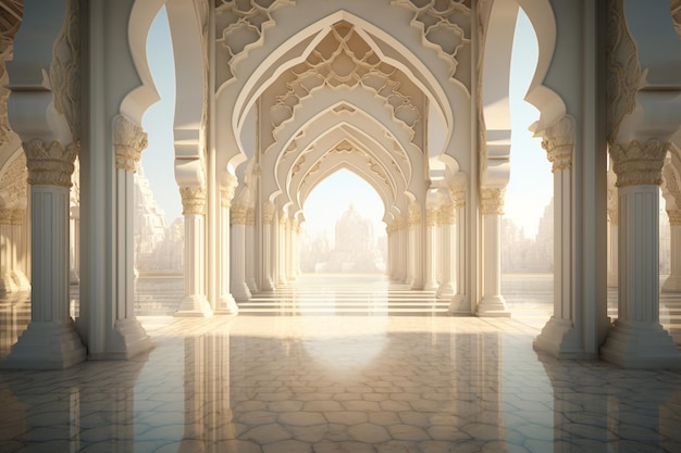 Capturez la beauté architecturale des arches islamiques 00012 02