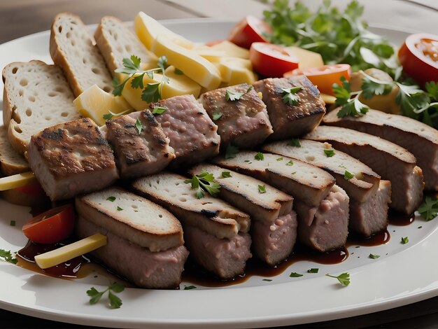 Photo capturez la beauté savoureuse du cevapi dans une photo époustouflante