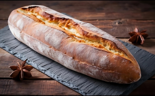 Capturez l'essence de Baguette dans une photo de nourriture délicieuse