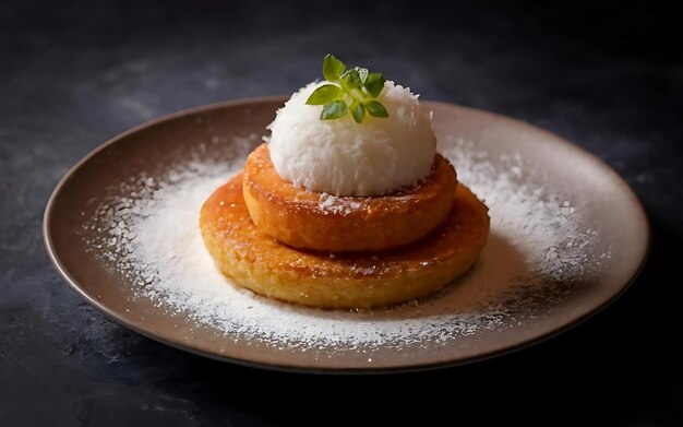 Capturez l'essence de Kanafeh dans une photographie culinaire alléchante