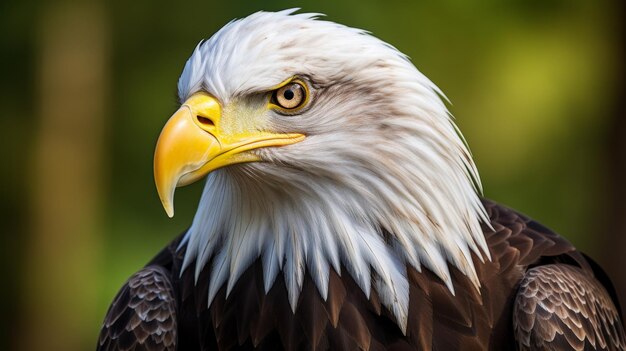 Photo les caractéristiques physiques de l'aigle