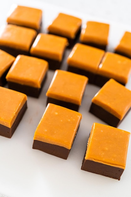 Le caramel fudge