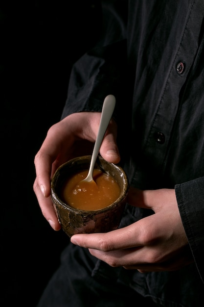 Caramel salé maison