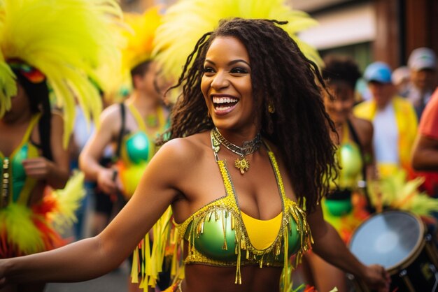 Un carnaval coloré et rempli de décorations