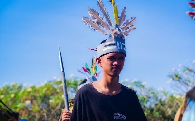 Carnaval de l'indépendance indonésienne dans le village de Brenkok Paciran