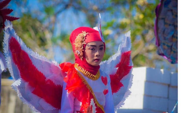 Carnaval de l'indépendance indonésienne dans le village de Brenkok Paciran