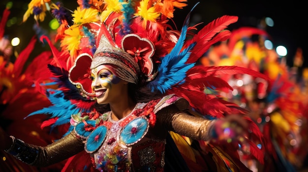 Carnaval de Rio de Janeiro Brésil L'un des carnavals les plus célèbres au monde
