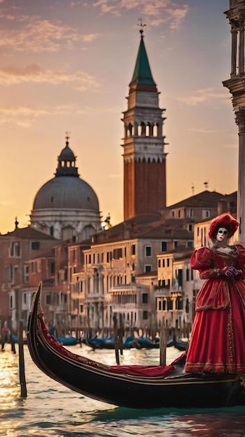 Le carnaval de Venise, en Italie