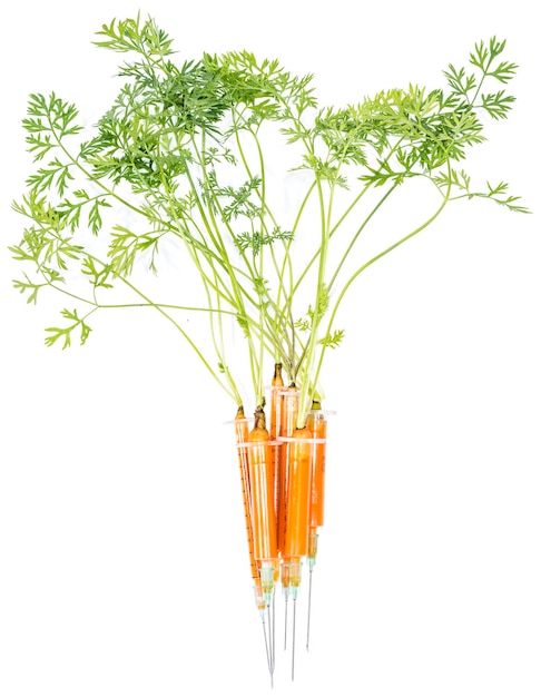 Carottes d'injection de vitamines