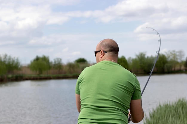 Carpe et pêcheur, Trophée de pêche à la carpe