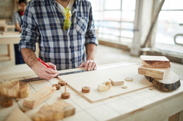 Carpenter Working Background