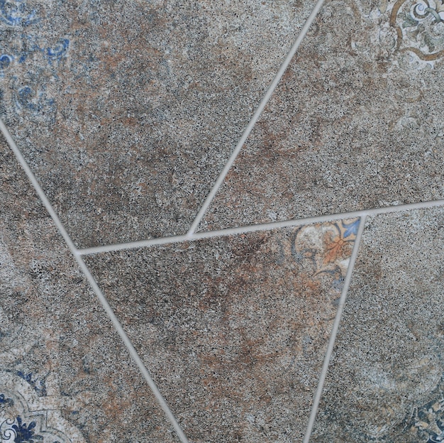 carreau de céramique abstrait motif mosaïque transparente pour l'intérieur