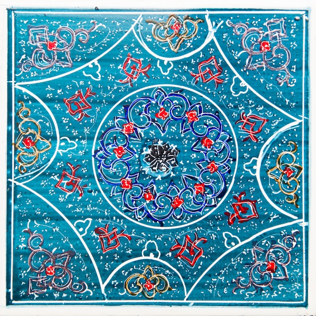 Carreaux de céramique décoratifs iraniens