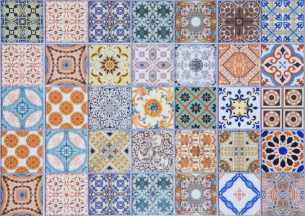 carreaux de céramique du Portugal.