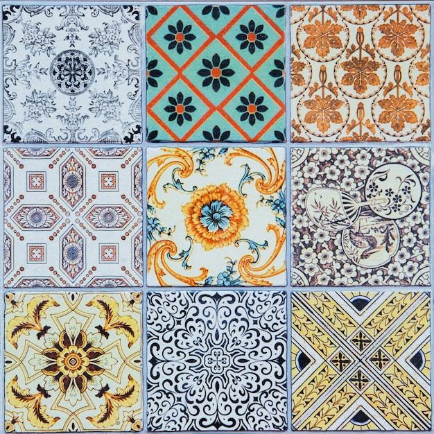 carreaux de céramique du Portugal.