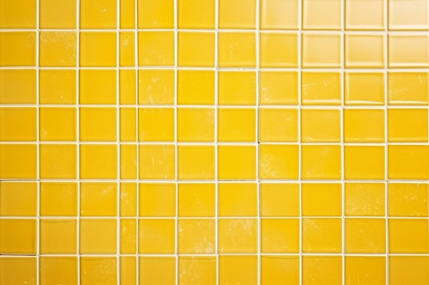 Carreaux radiants Mosaïque carrée dorée et jaune pour murs et sols en céramique