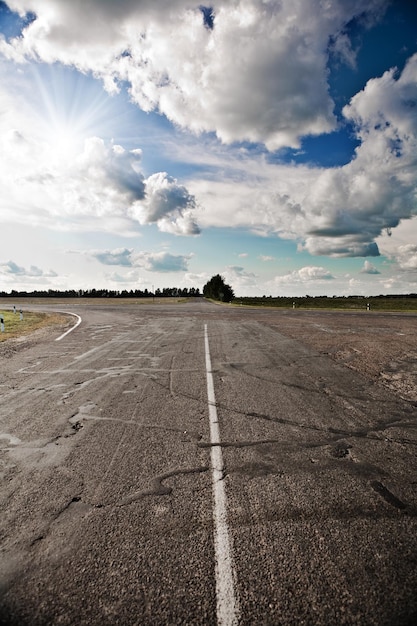 Carrefour sur l'ancienne route