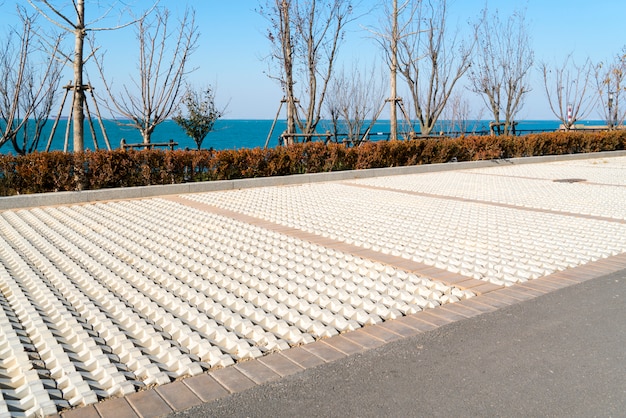 Carrelage de sol pour parking extérieur