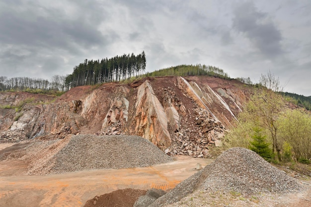 Carrière dans les Ardennes Belgique