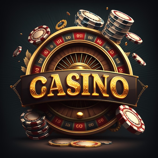 Photo une carte de casino avec le mot casino dessus