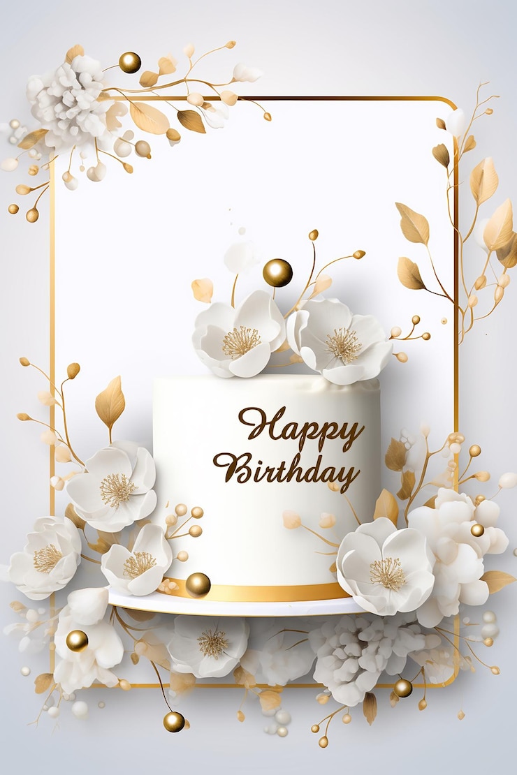 Photo carte de félicitations d'anniversaire