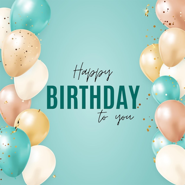 Carte de joyeux anniversaire