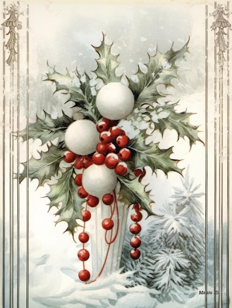 carte de Noël