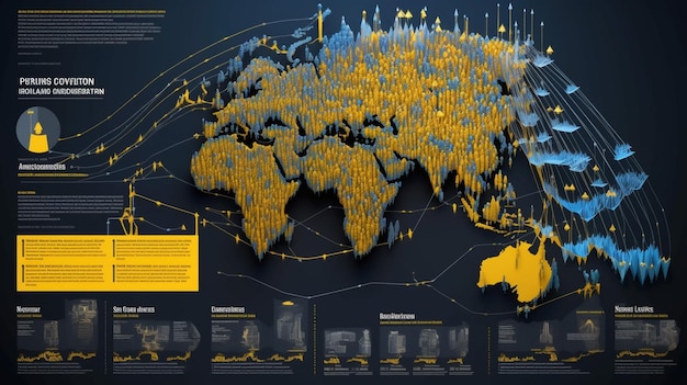 Carte de la population mondiale