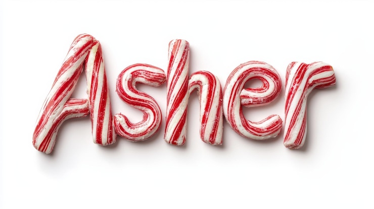 Photo carte postale personnalisée parfaite pour le décor créé dans candy cane typography