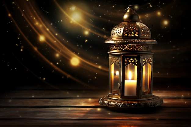 Carte pour le ramadan kareem arrière-plan religieux