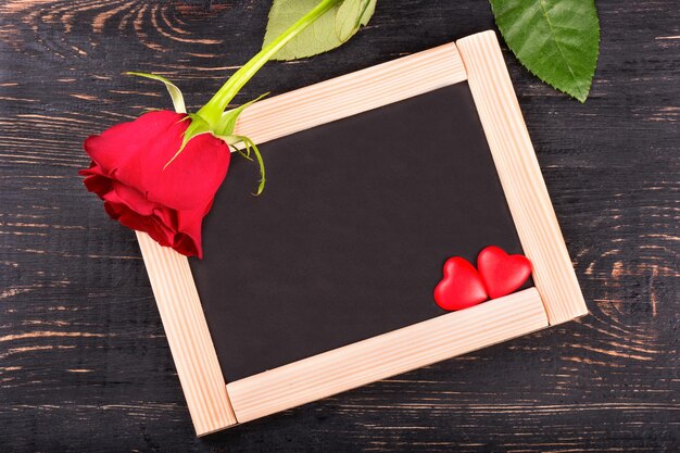 La carte de la Saint-Valentin