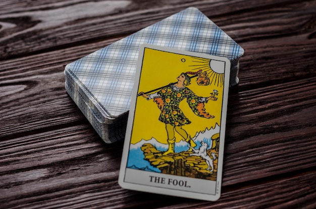 Carte de tarot: le fou