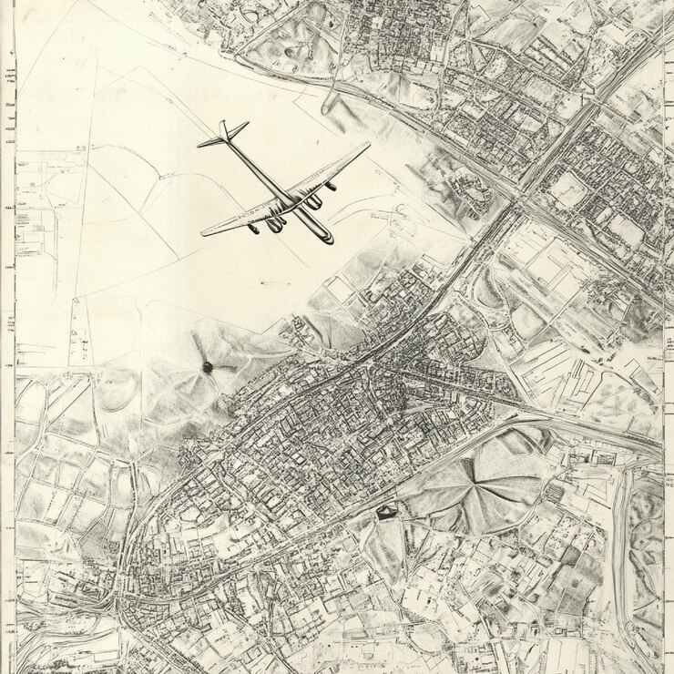 Photo cartes de l'aviation